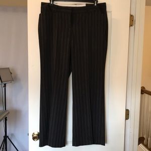 BIN6 NWT Lane Bryant black/grey wide leg